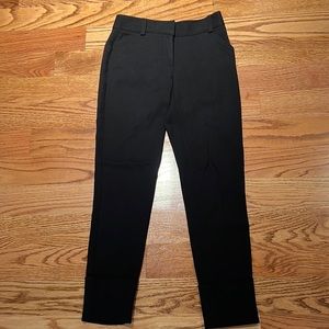 Diane Von Furstenberg skinny black pants with cuff at bottom and so stylish!